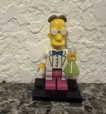 LEGO Professor Frink Minifigure Simpsons Series 2 with Stand & Accessory