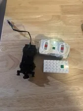 LEGO Powered Up Lot Hub 88009, Remote 88010, Train Motor w/ Wheels 88011 Tested