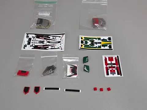 Lego Speed Champions Lot - Windscreen Wedge Tile Sticker Sheet 76895 76907 76896