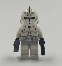 LEGO Star Wars Minifigure sw0130 w/ Battle Kit!!! ***CLEAN MINI*** Clone Trooper