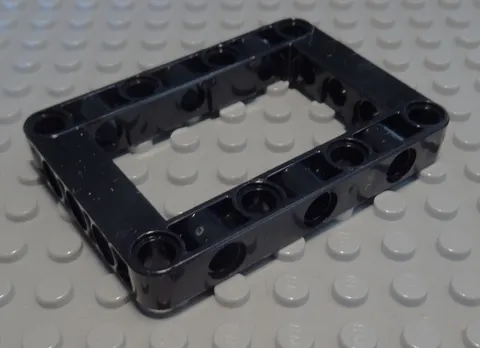 Lego Technic Perforated Beam 5x7 Black