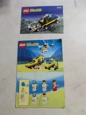 Vintage LEGO Set Instructional Manuals For  6445 And 1896