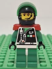 Lego Space Police Chief Captain Magenta Minifigure