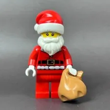 LEGO Minifigure Santa Claus hol284 Holiday Christmas with Sack