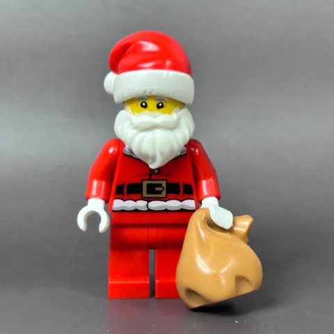 LEGO Minifigure Santa Claus hol284 Holiday Christmas with Sack