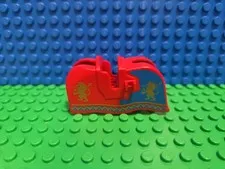 Lego Horse Barding Castle Gold Lions 13744pb03 Minifigure 10305 CMF Lot Retired 
