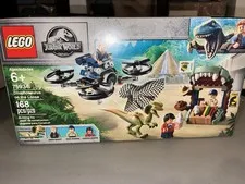 New LEGO Jurassic World Dilophosaurus on the Loose 75934 Sealed In Box