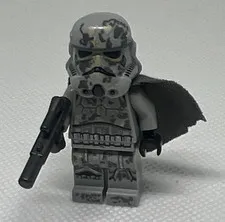 LEGO Star Wars Stormtrooper Gray Camo Cape Helmet set(75211) tie fighter