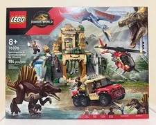 LEGO Jurassic World Spinosaurus Quetzalcoatlus Air Mission 76976