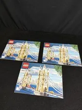 Lego 10214 Sculptures Instruction Building Guide Tower Bridge 2010