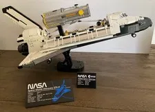 Lego NASA SPACE SHUTTLE DISCOVERY 10283, Manual, Built Once & Re-Bagged, No Box