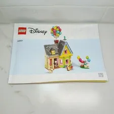 Lego Disney 43217 Up! House Instruction Booklet Manual Only