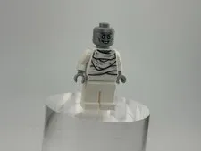 LEGO Mummy Minifigure Plastic Figure Gray Head White Wrap Outfit