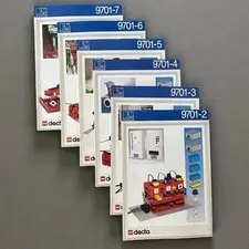 *Set of 6* Lego Dacta 9701-2 thru 9701-7, Instruction Booklet Manuals