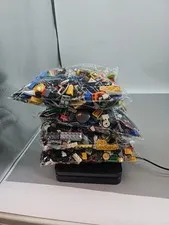 LEGO 4 Pounds Lot Assorted Colors Tiles Hundreds Of Pieces Clean