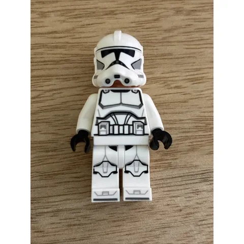 Lego Clone trooper (Phase 2) #sw1319 Nougat Head Set #75372