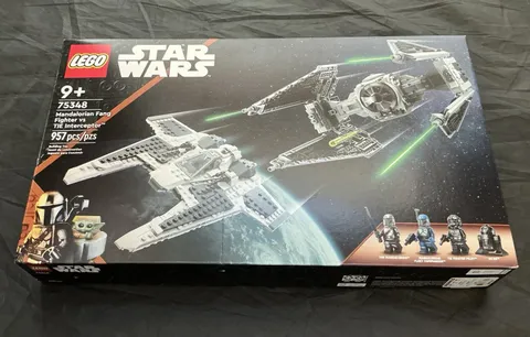 LEGO Star Wars: Mandalorian Fang Fighter Vs. Tie Interceptor (75348) 🔥RETIRED🔥