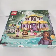 LEGO Disney Wish 43231 Asha's Cottage Complete w/ Box Minifigures