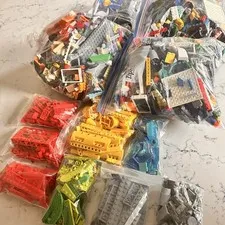 LEGOS Bulk Lot 10 Lbs Bricks Plates Parts People Random Pieces Misc