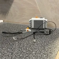 Lego Power Functions Battery Box, Switch, And Light. Works!