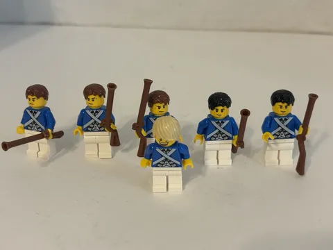 Lego Blue Coat Soldiers Imperial Soldiers Lot 