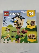 LEGO Creator 3-in-1 Birdhouse 476 Pieces #31143 Sealed/New