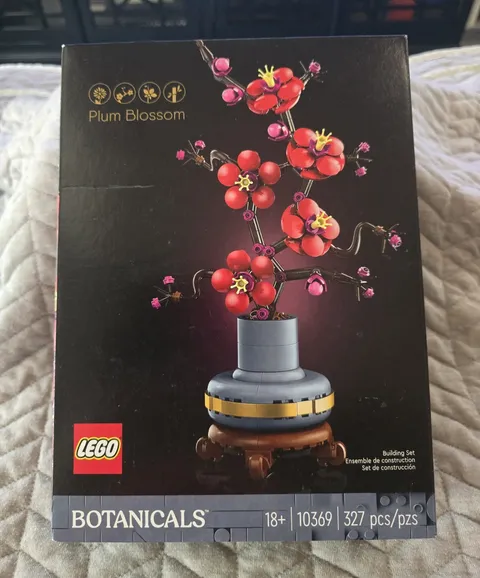 LEGO Botanicals Plum Blossom 10369 Building Set 327 Pieces (18+)