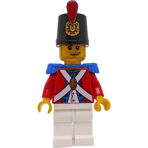 LEGO Minifigur Imperial Soldier II Shako Pirates Set 6239 Cannon Battle New