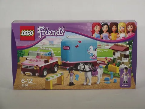 LEGO Friends Horse Trailer 3186 Toy Set Pink