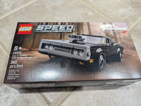 LEGO SPEED Fast & Furious 1970 Dodge Charger R/T 76912 New In Factory Sealed Box