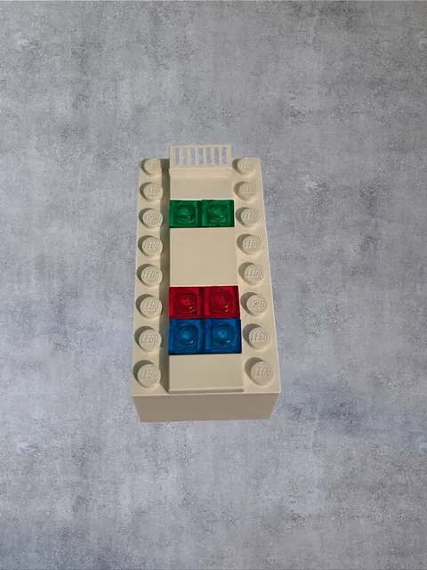 LEGO Electronic Light Brick / Light Module Red Blue Green 9V Battery
