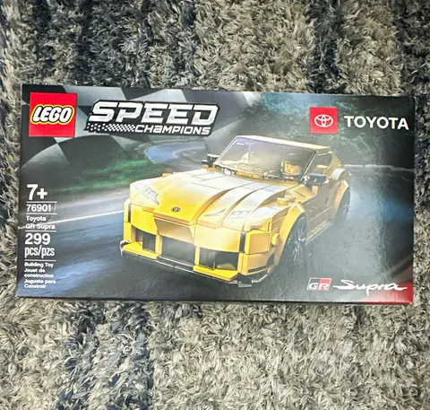 LEGO Speed Champions 76901 Toyota GR Supra Building Toy Set 299 pcs 7+