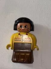 Vintage Lego Duplo Native American/American Indian Figures