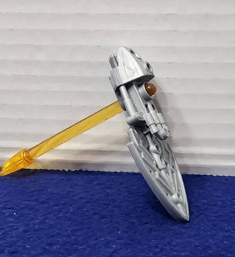 LEGO 44819 Pearl Light Gray Bionicle Weapon Rahkshi Staff of Rage (Kurahk)
