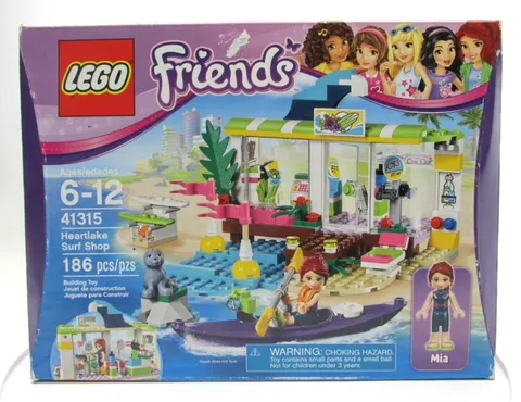 Lego Friends Heartlake Surf Shop 41315 Sealed Box; Box Tear