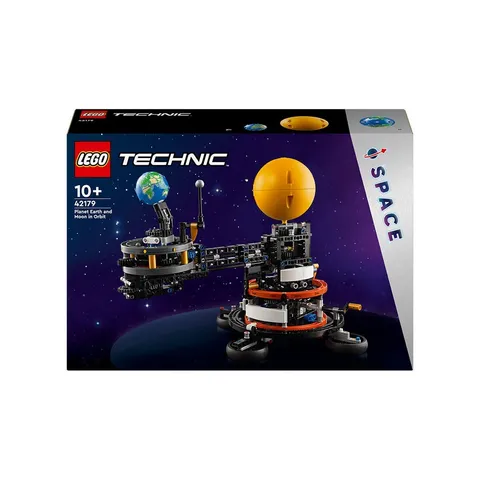 LEGO Technic 42179 Planet Earth and Moon in Orbit STEM Set 