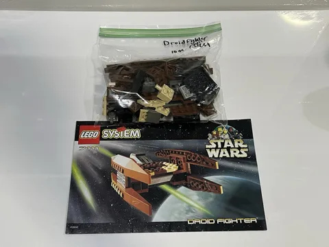 LEGO Star Wars: Droid Fighter (7111) 100% Complete With Instruction Manual