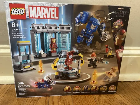 LEGO Marvel Iron Man's Laboratory: Hall of Armor 76315