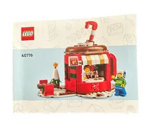 LEGO Hot Chocolate Stand BUILDING INSTRUCTIONS MANUAL ONLY 40776