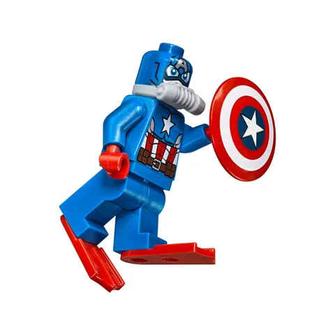 Lego 76048 SCUBA Captain America Minifigure Marvel Super Heroes