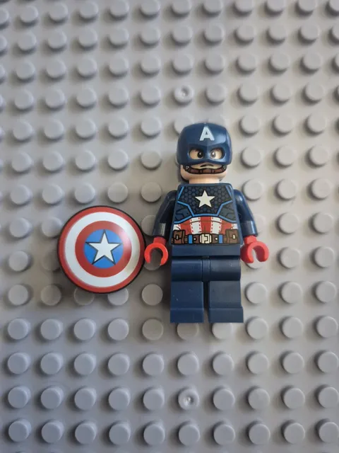 Lego sh818 sh0818 Captain America Super Heroes Avenger Minifigure NEW Marvel
