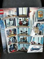 LEGO Marvel Avengers 76166 Avengers Tower Battle Set 685pcs Ages 8+