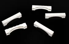 5 LEGO White 1x6 Raised Arch arched arches support 6x1 curve span 92950 4620761