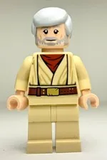LEGO Star Wars Obi-Wan Kenobi sw1084 Minifigure Old Light Bluish Retired