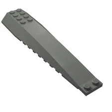 10x LEGO® Part 45301 - Wedge 16 x 4 Triple Curved with Reinforcements