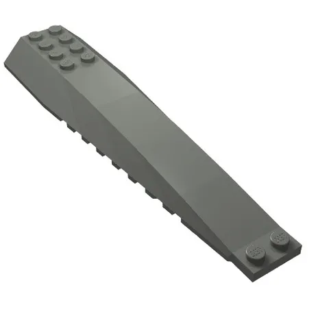 10x LEGO® Part 45301 - Wedge 16 x 4 Triple Curved with Reinforcements