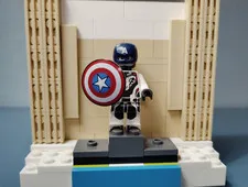 LEGO 76123 Captain America: Outriders Attack Minifigure + Shield Accessory