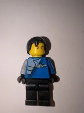 LEGO Ninjago Jay ZX Minifigure Blue Torso Black Legs Hair Single 1.75" Figure