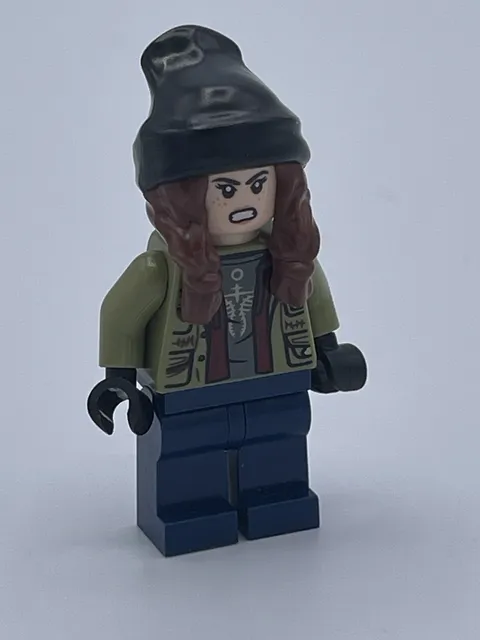 Lego Maisie Lockwood 76943 Dominion Jurassic World Mini Figure Angry Face Loose