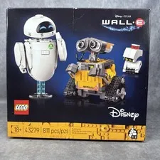 LEGO Disney Pixar WALL-E and EVE 43279 Toy Building Set 811 Pcs NEW